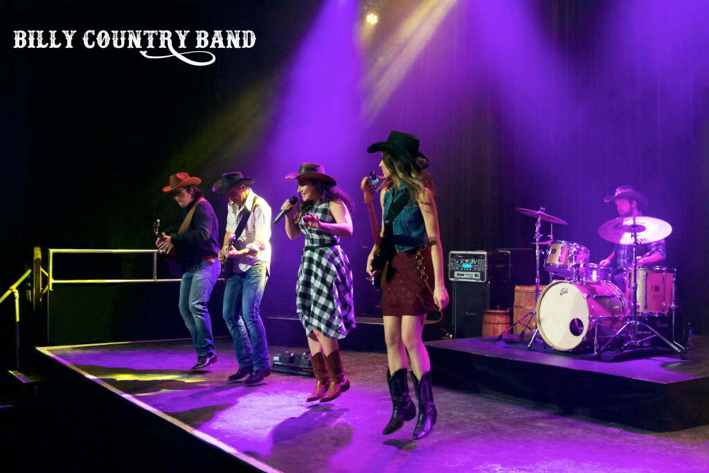 Billy country Band en spectacle.