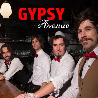 Les membres du groupe de musique Gypsy Avenue